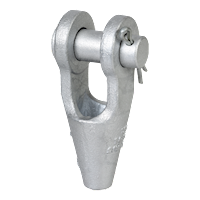 G-6412 Green Pin Spelter Socket Product Render 4 G-6412 Green Pin Spelter Socket Product Render 4